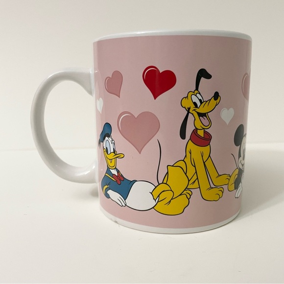 Disney Character Mug with Donald Duck Pluto Mickey Minnie Goofy - Picture 2 of 14